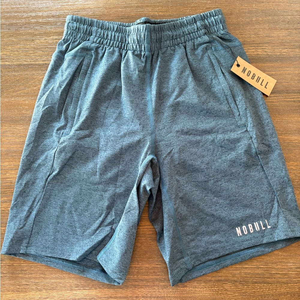 NOBULL Men's Blue Athletic Shorts
